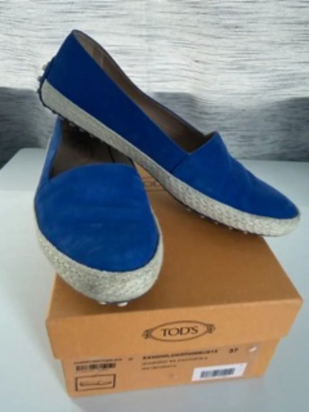 Tod's Espadrille Slip On Loafers